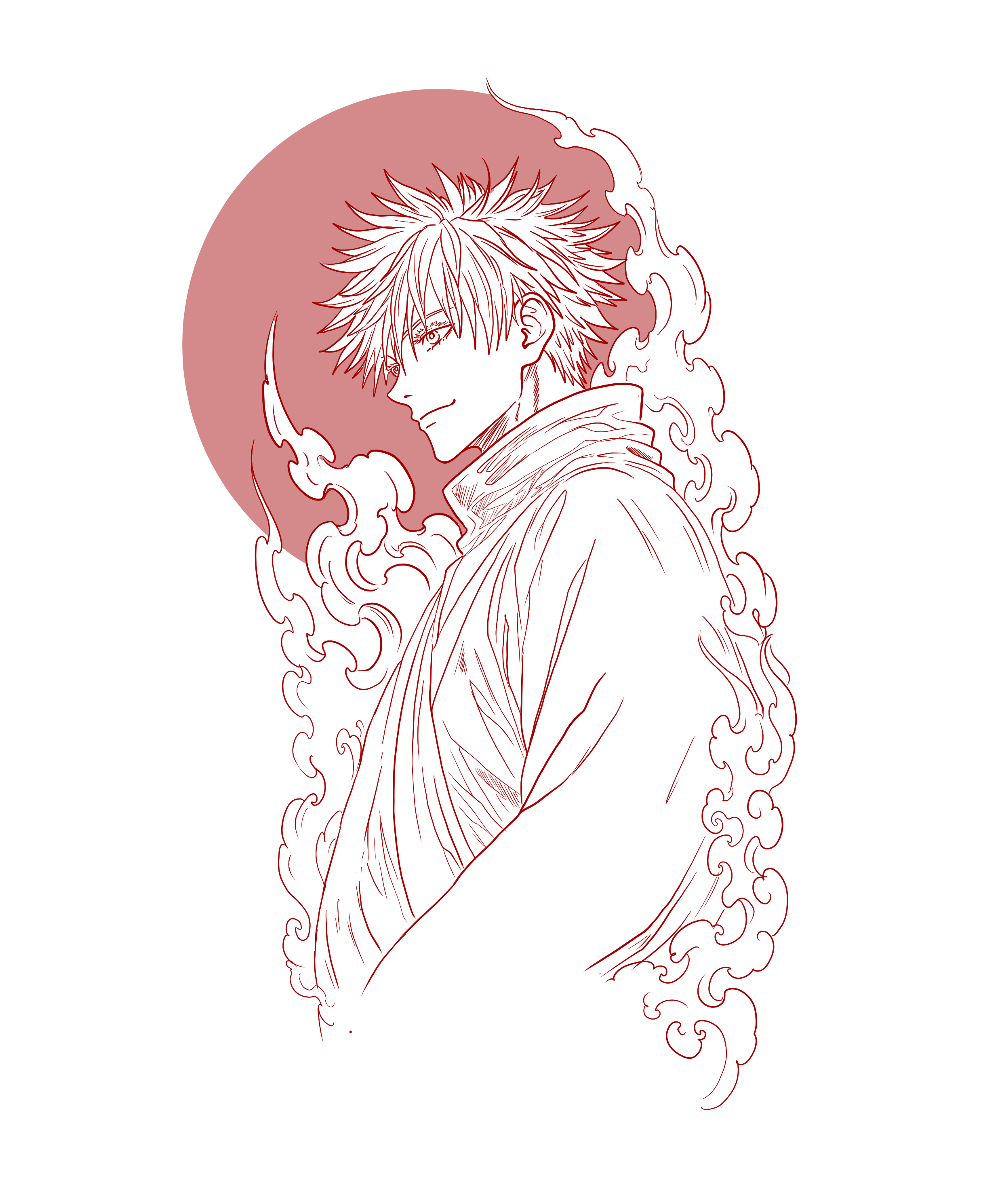 Flash tattoo Gojo Saturō — Jujutsu Kaisen