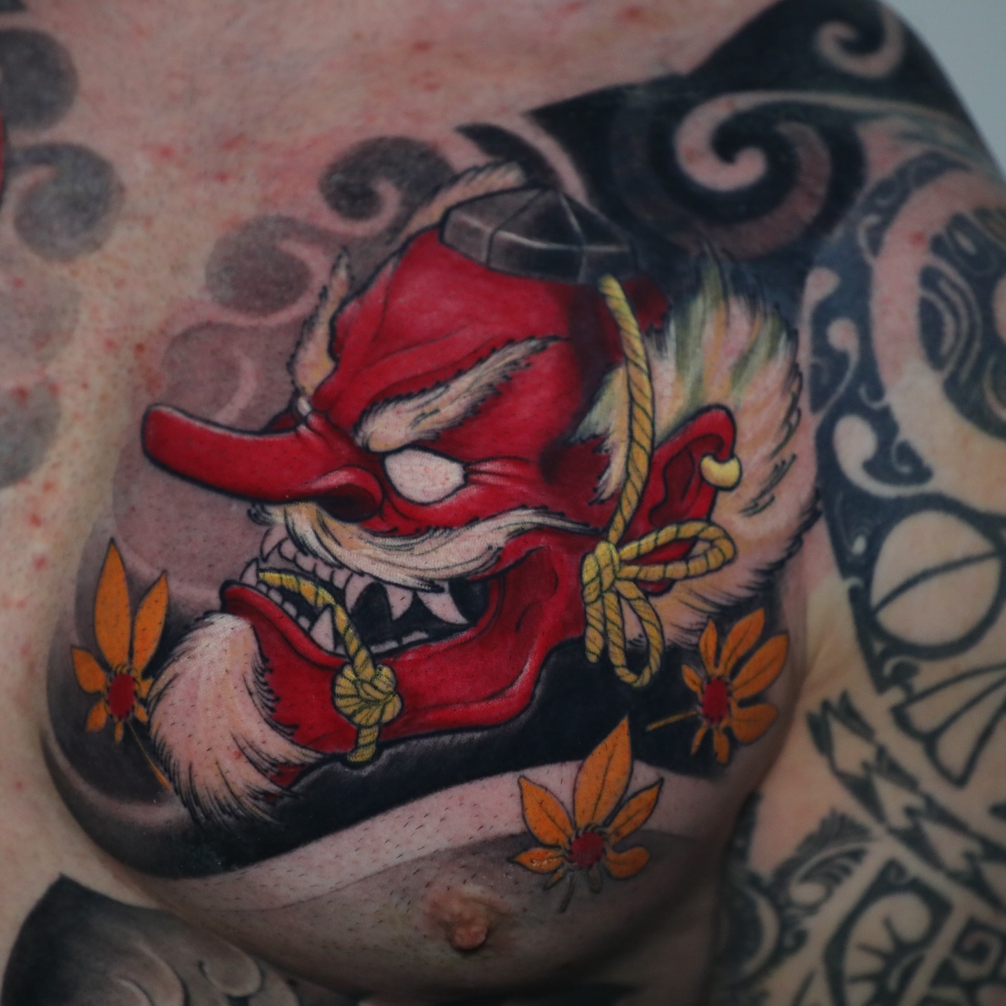 Tatouage style Cover-up