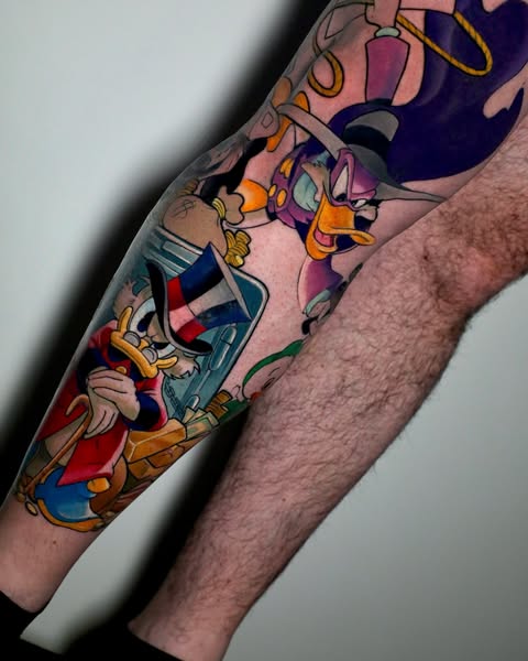 Tatouage style Cartoon