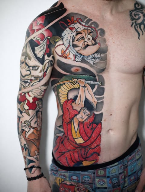 Tatouage style Japonais
